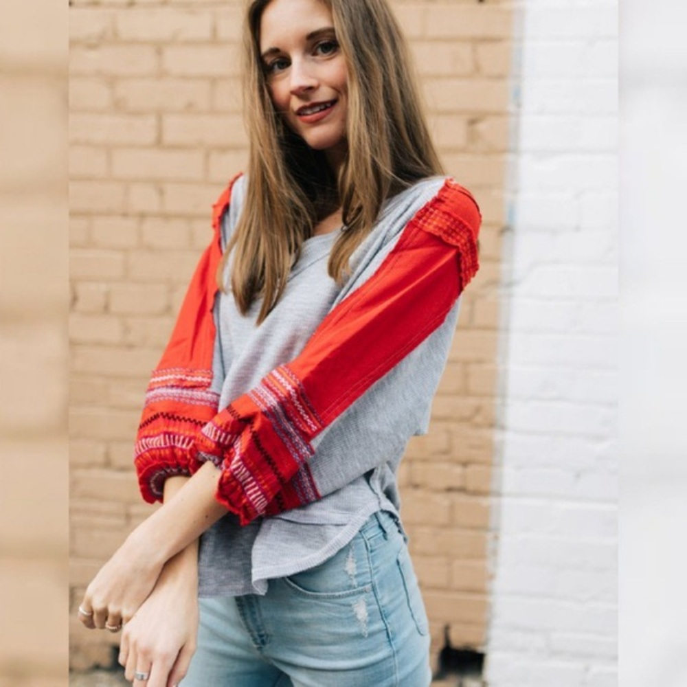 NWT We The Free Bubble Tee Size XS